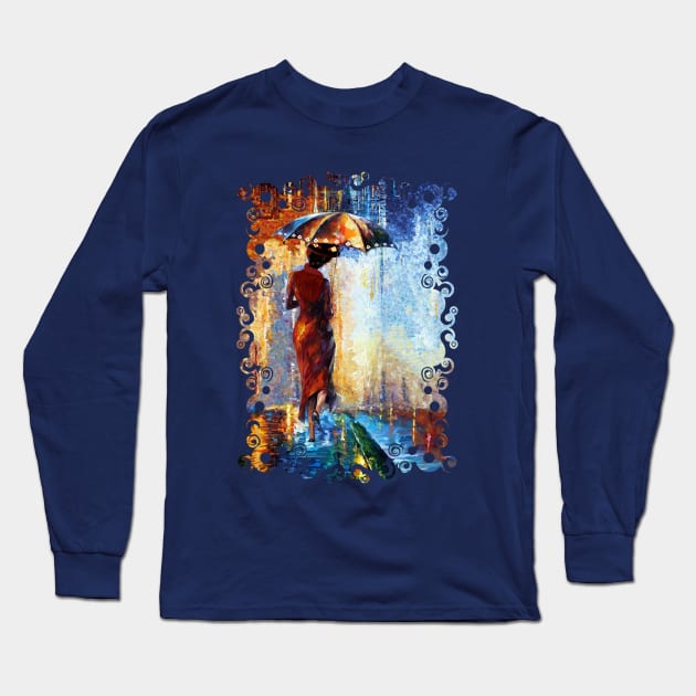 Mary the Lady rain Long Sleeve T-Shirt by Dezigner007